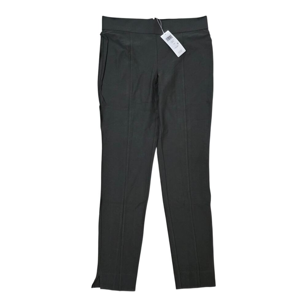 New MSRP $178 Eileen Fisher Washable Crepe Ponte Slim Pants Size Small Gray - Picture 1 of 9